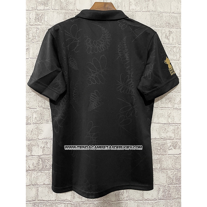 Camiseta Nueva Zelandia All Blacks Rugby 2023 World Cup Local